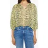 Mother The Breeze Tie Neck Top In Catcall