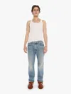 Mother The Big Shot Knuckle Down Jeans In Blue - Size 36 In Blue
