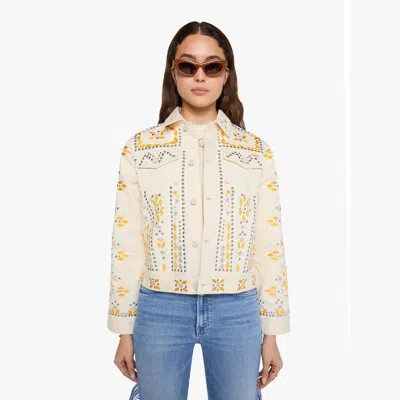 Mother The Bruiser All Natural Jacket In White