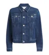 Mother The Bruiser Perfectly Imperfect Jacket In Blue