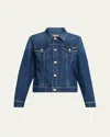 Mother The Bruiser Jacket Perfectly Imperfect In Blue