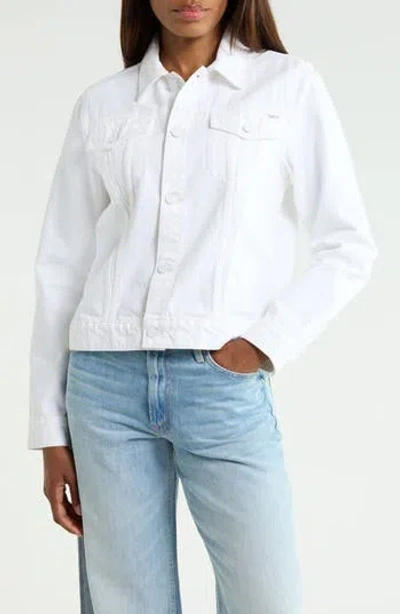 Mother The Bruiser Trucker Jacket In Picket Fence