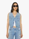 Mother The Bruiser Vest Unholy Roller Jacket In Blue - Size X-large In Blue