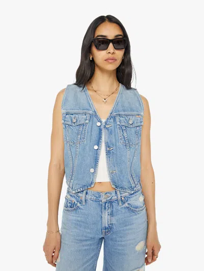 Mother The Bruiser Vest Unholy Roller Jacket In Blue - Size X-large