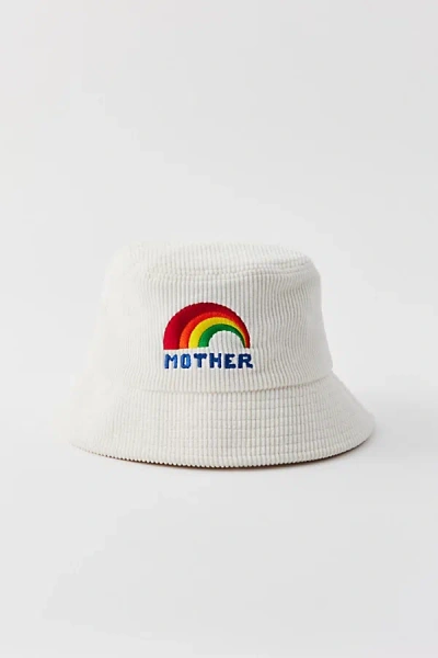 Mother The Bucket List Hat Rainbow In Cream