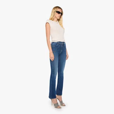 Mother The Buckle Bunny Hustler Skimp Cosmic Cowgirl Jeans In Neutral