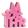 Mother The Burnout  Three-wick Candle In Pink