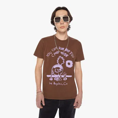 Mother The Buster You Can Run T-shirt In Purple