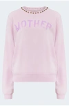Mother The Camper Pullover Sweatshirt In Pink