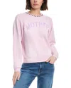 Mother The Camper Pullover Sweatshirt In Pink