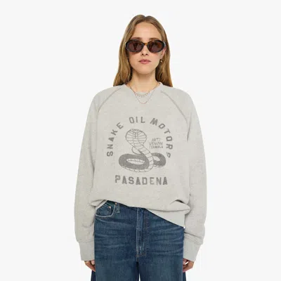 Mother The Champ Snake Oil Motors Shirt In Grey