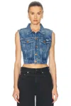 Mother The Chiclet Vest In Dine N' Dash