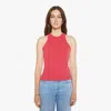 Mother The Chin Up Tank Top Trickling In In Pink