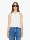 Mother The Chin Up Tank Top In White