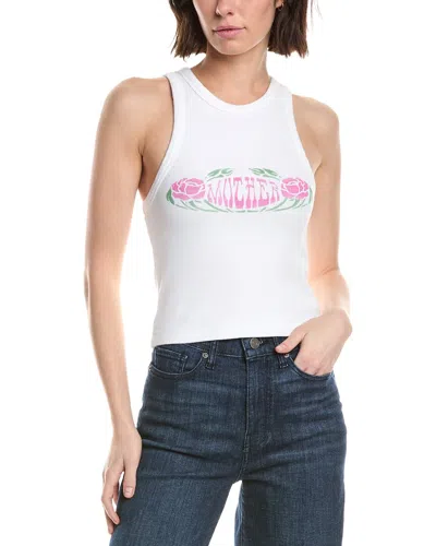 Mother The Chin Ups Chop Tank In White