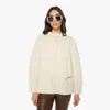 Mother The Chunky Jumper Drinking By Fire Shirt In White
