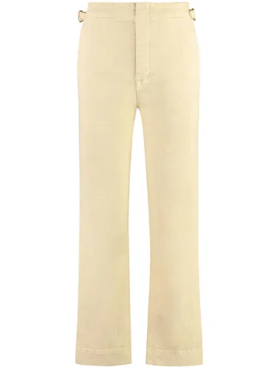 MOTHER THE CINCH GREASER TROUSERS