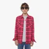 Mother The City Slicker Rebel With A Cause Shirt In Red