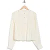 Mother The Come Undone Button-up Shirt In Neutral
