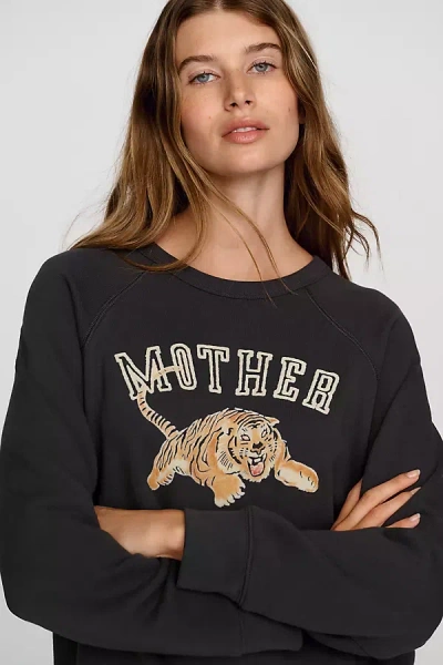 Mother The Concert 100% Cotton Sweatshirt In Black