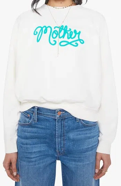 Mother The Concert Cotton Graphic Sweatshirt In  Twist