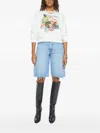Mother The Concert Sweatshirt In Blue