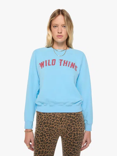 Mother The Concert Wild Thing Shirt In Blue