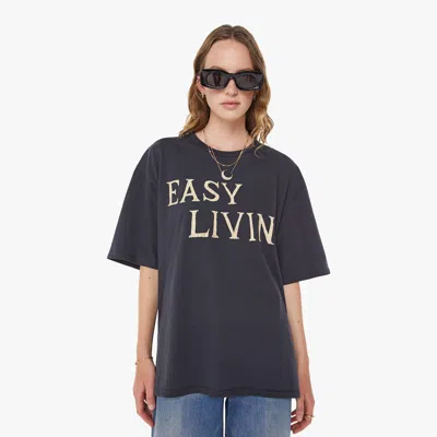 Mother The Coops T-shirt Easy Livin' In Blue