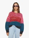 Mother The Crop Pullover In Multi