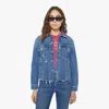 Mother The Cut Drifter Better When It's Wrong Jacket In Blue