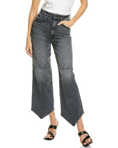 Mother The Dagger Flood Midnights With Molly Straight Leg Jean In Blue