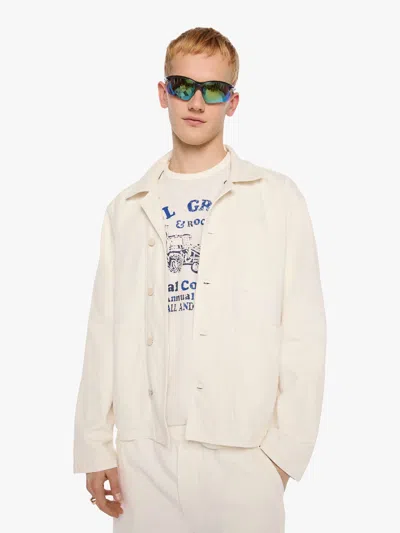 Mother The Daily Special Jacket Cream In Multi