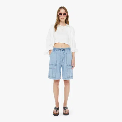 Mother The Deep Dive Shorts Wake And Lake In Blue