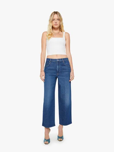 Mother The Delinquent Ankle Made In Shade Jeans In Blue