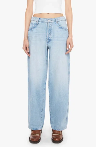 MOTHER MOTHER THE DELINQUENT BUTTON NERDY WIDE LEG JEANS