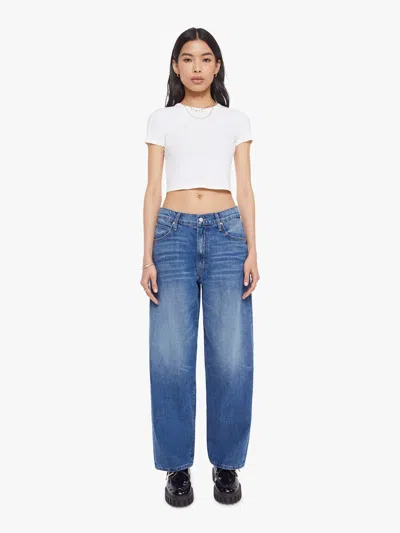 MOTHER THE DELINQUENT NERDY RICHES TO RAG JEANS IN BLUE - SIZE 34