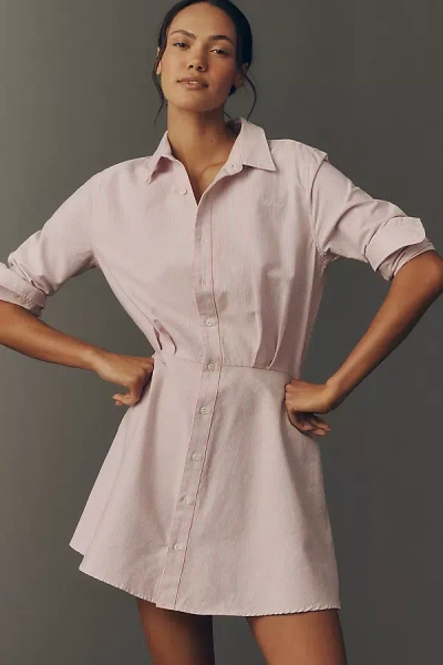 Mother The Dinner Reservation Mini Dress In Neutral