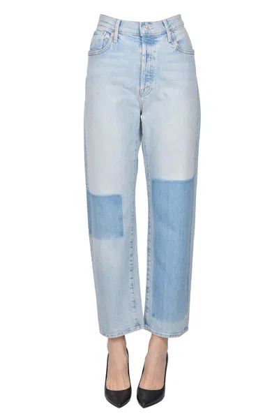 MOTHER THE DITCHER CROPPED JEANS