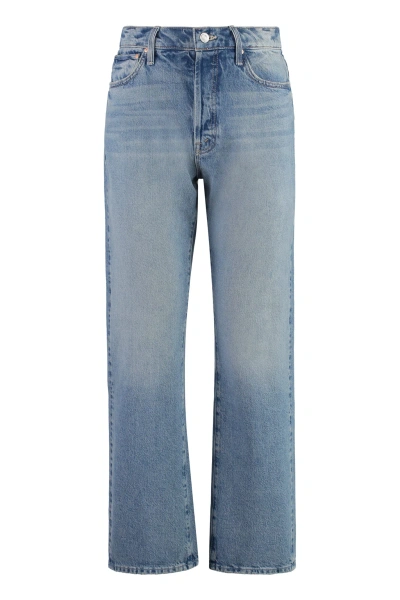 MOTHER THE DITCHER HOVER CROPPED JEANS