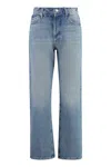 MOTHER MOTHER THE DITCHER HOVER CROPPED JEANS