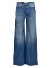 Mother The Ditcher Roller Sneak High Waist Wide Leg Jeans