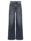 Mother Grey The Ditcher Roller Sneak Jeans