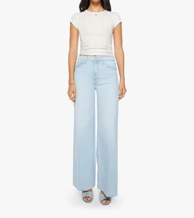 Mother The Ditcher Roller Zip Skimp Jeans In Shaken Not Stirred In Multi
