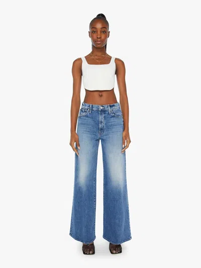 Mother The Ditcher Roller Zip Skimp Music Is The Medium Jeans In Multi