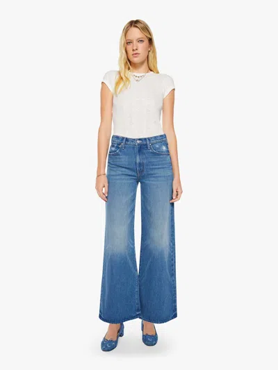 Mother The Ditcher Roller Zip Skimp Tutu Much To Handle Jeans In Blue