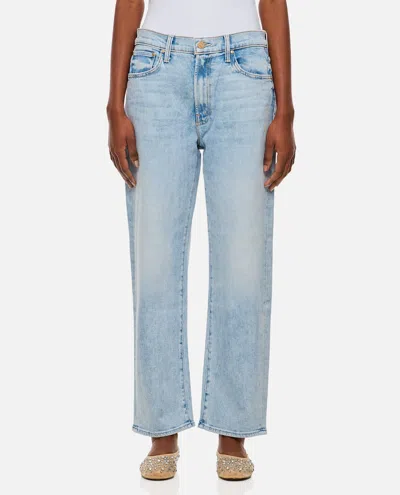 Mother The Ditcher Zip Ankle In Clear Blue