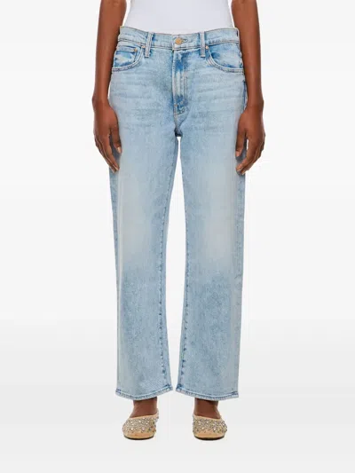 MOTHER THE DITCHER ZIP ANKLE JEANS
