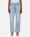 Mother The Ditcher Zip Ankle In Sky Blue