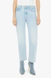 Mother The Ditcher Zip Ankle Jeans