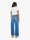 Mother The Dodger Ankle Green Thumb With Cherries Jeans